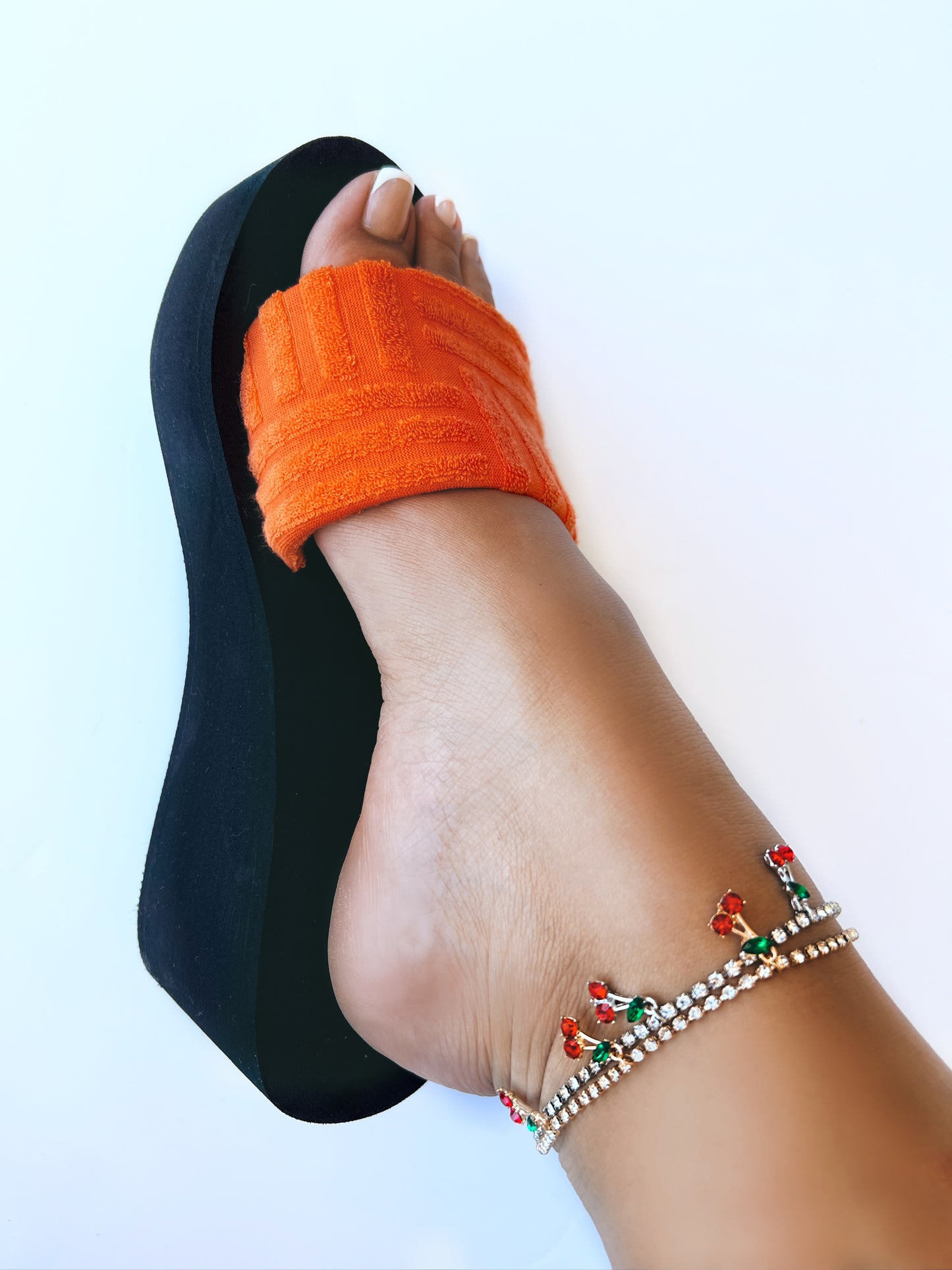 Icy Cherry Anklet