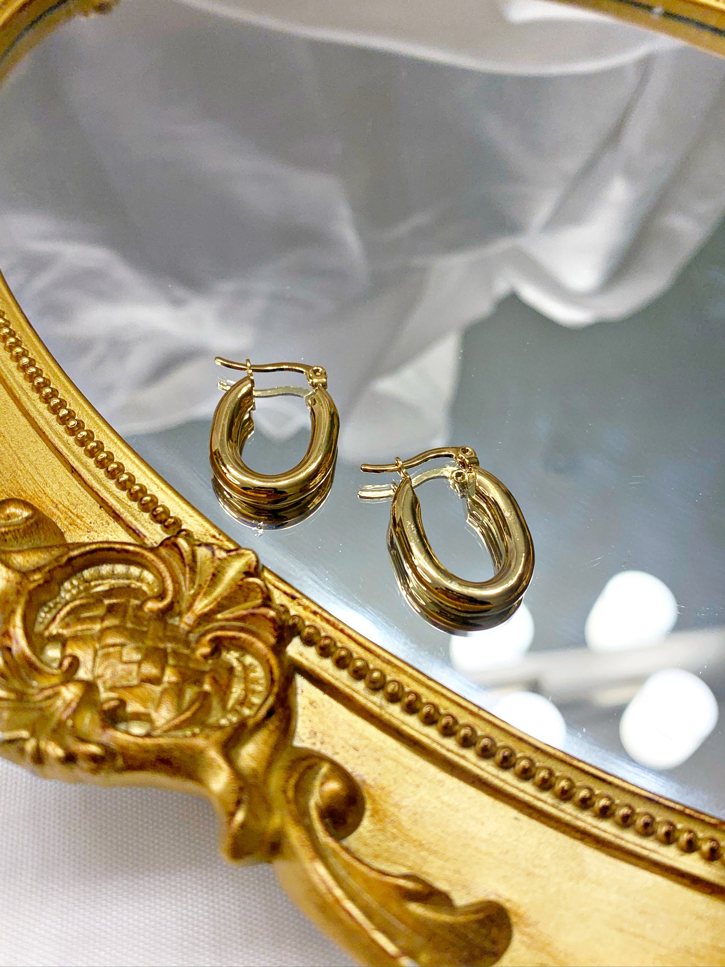 Gold Mini Hoop Earrings