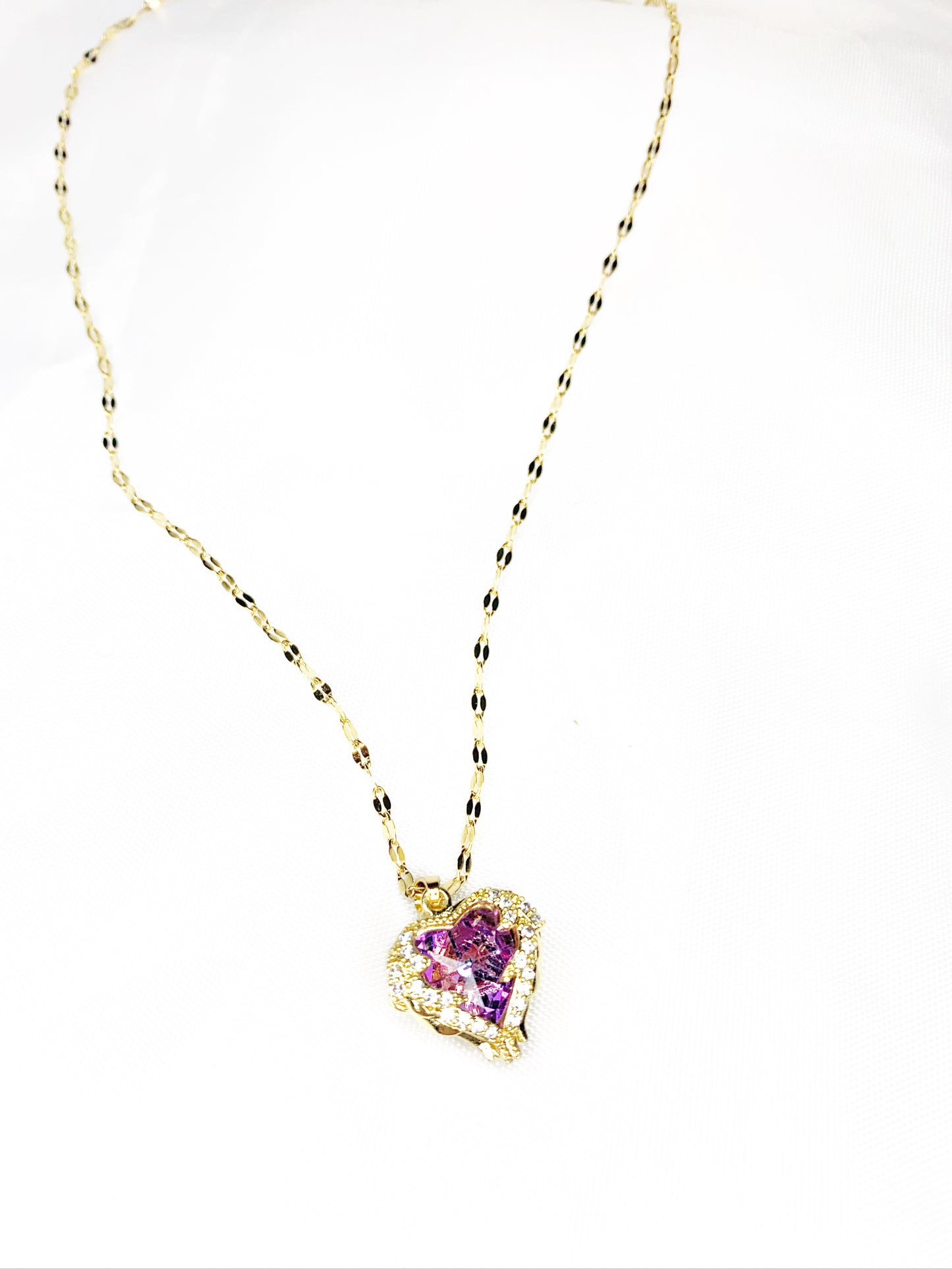 Crystal Heart Necklace