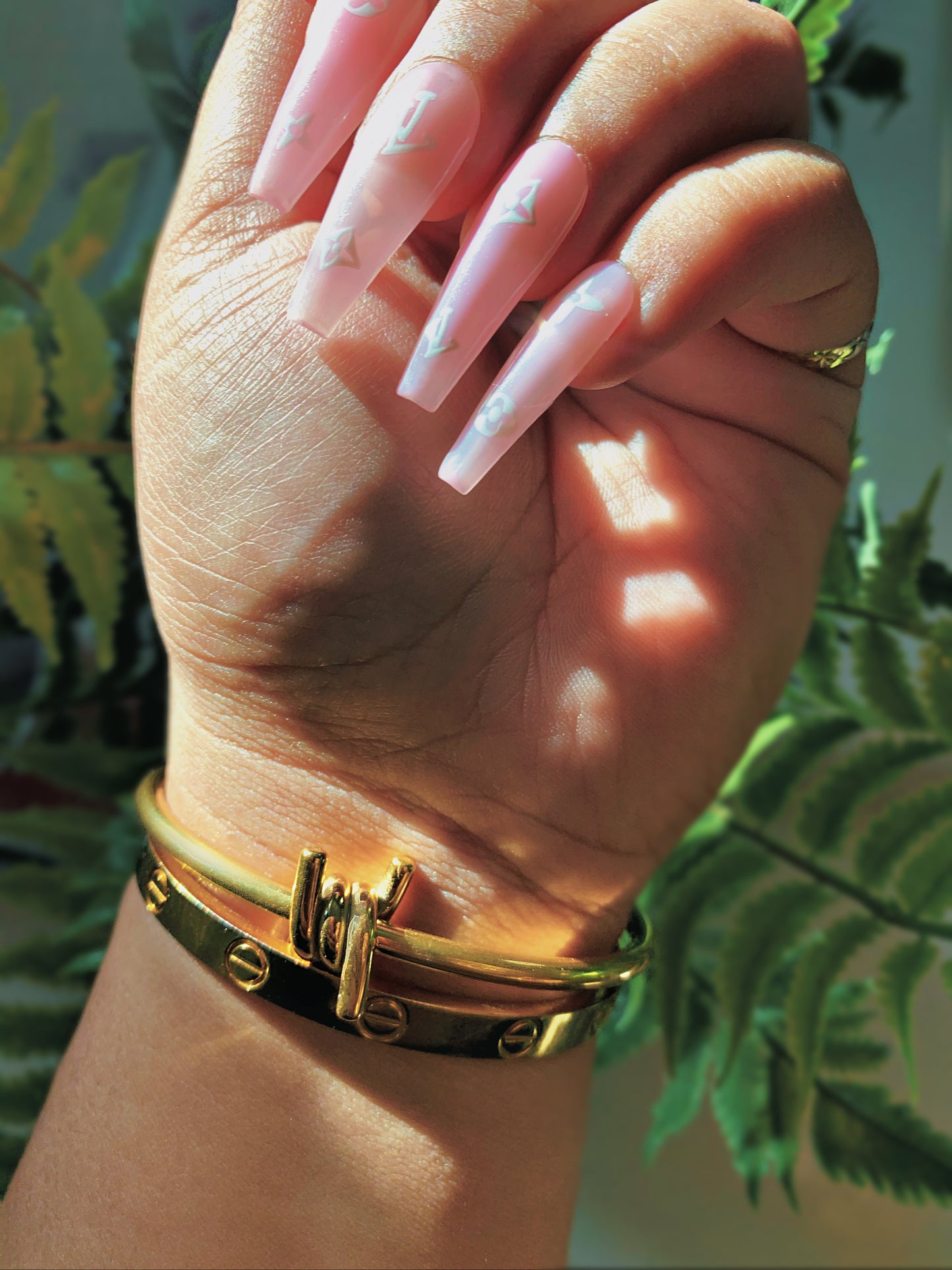 Gold Barbed Wire Cuff