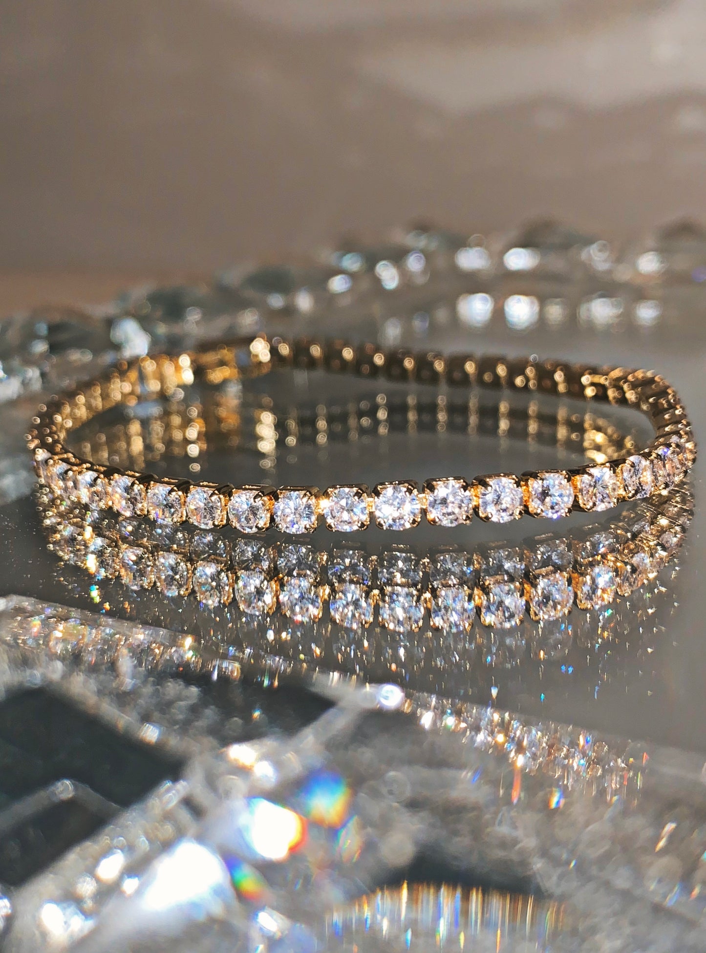 Icy Tennis Bracelet