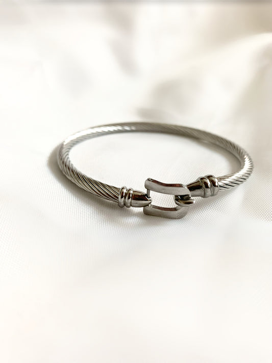 Silver Hook Bracelet