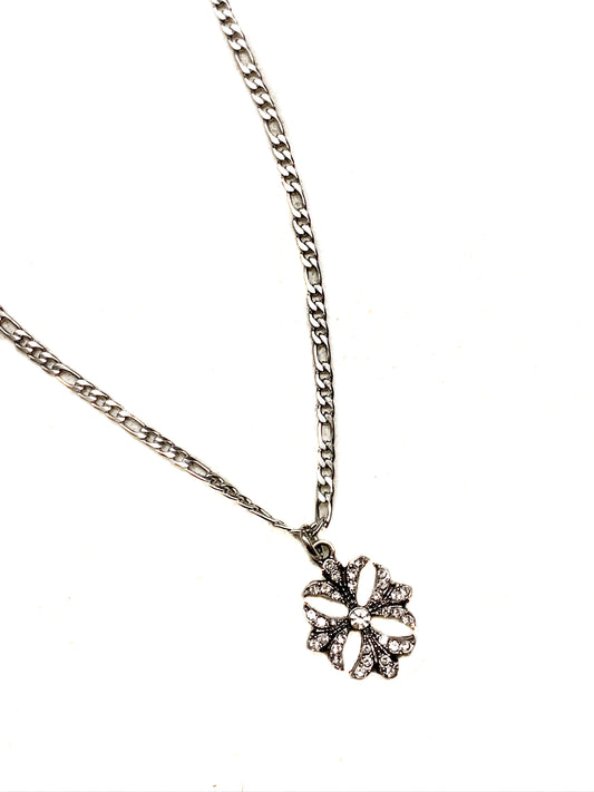 Silver Cross Chain