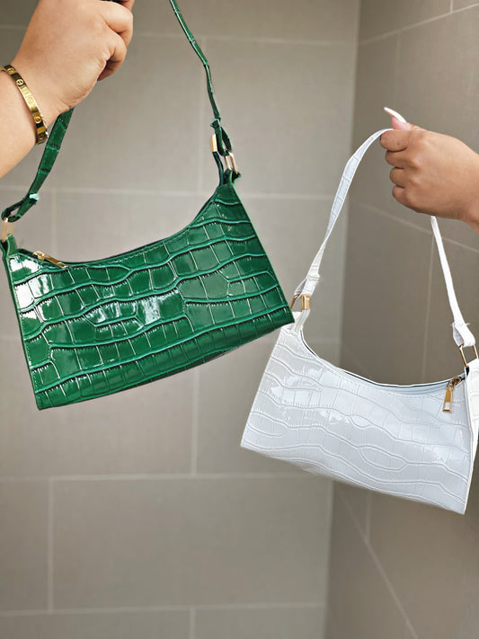 Sasha Crocodile Handbag