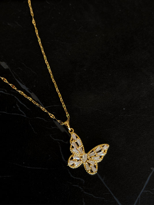 Gold Mariposa Necklace